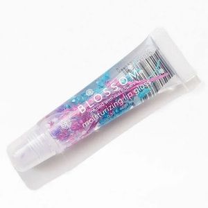 NWT Blossom Moisturizing clear  Lip Gloss infused with real flowers - Raspberry
